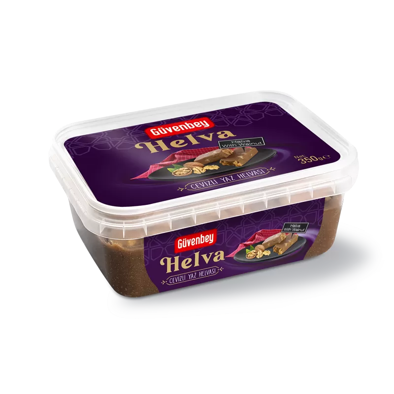 GUVENBEY Halva With Walnut 350g Bowl
