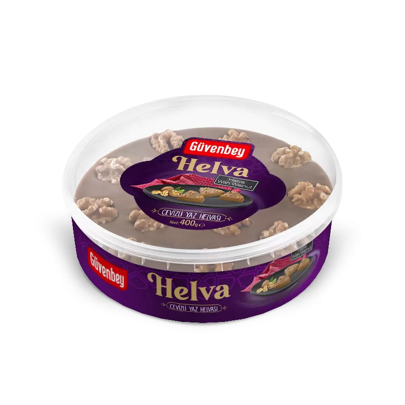 GUVENBEY Halva With Walnut 400g Bowl