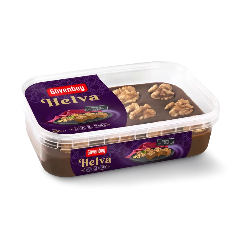 GUVENBEY Halva With Walnut 600g Bowl